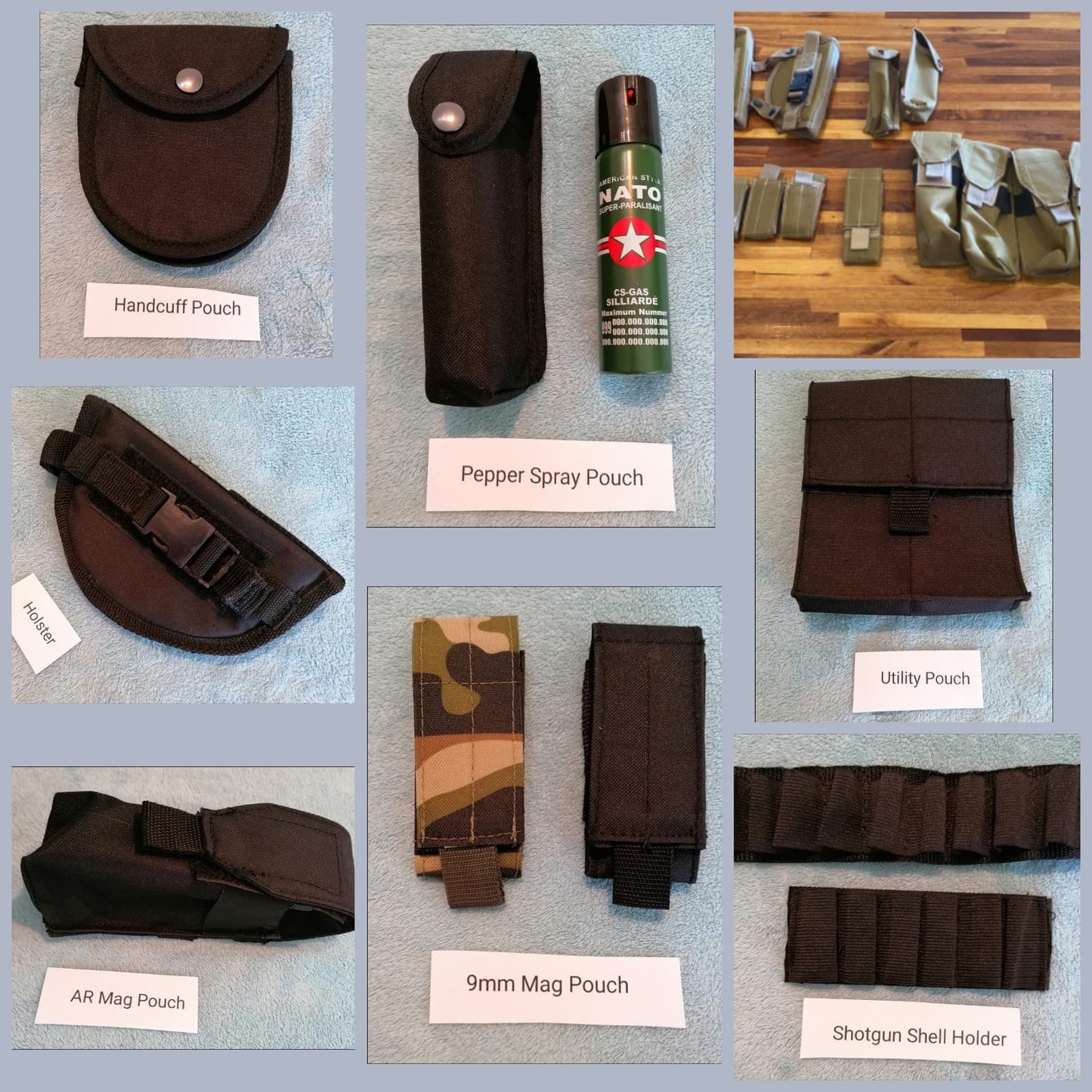 Molle Tactical Bullet Proof Vest With 2x Level 3 Steel Plates