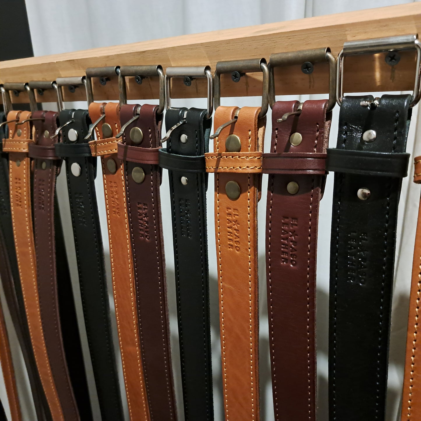 Double Leather Belt Plain