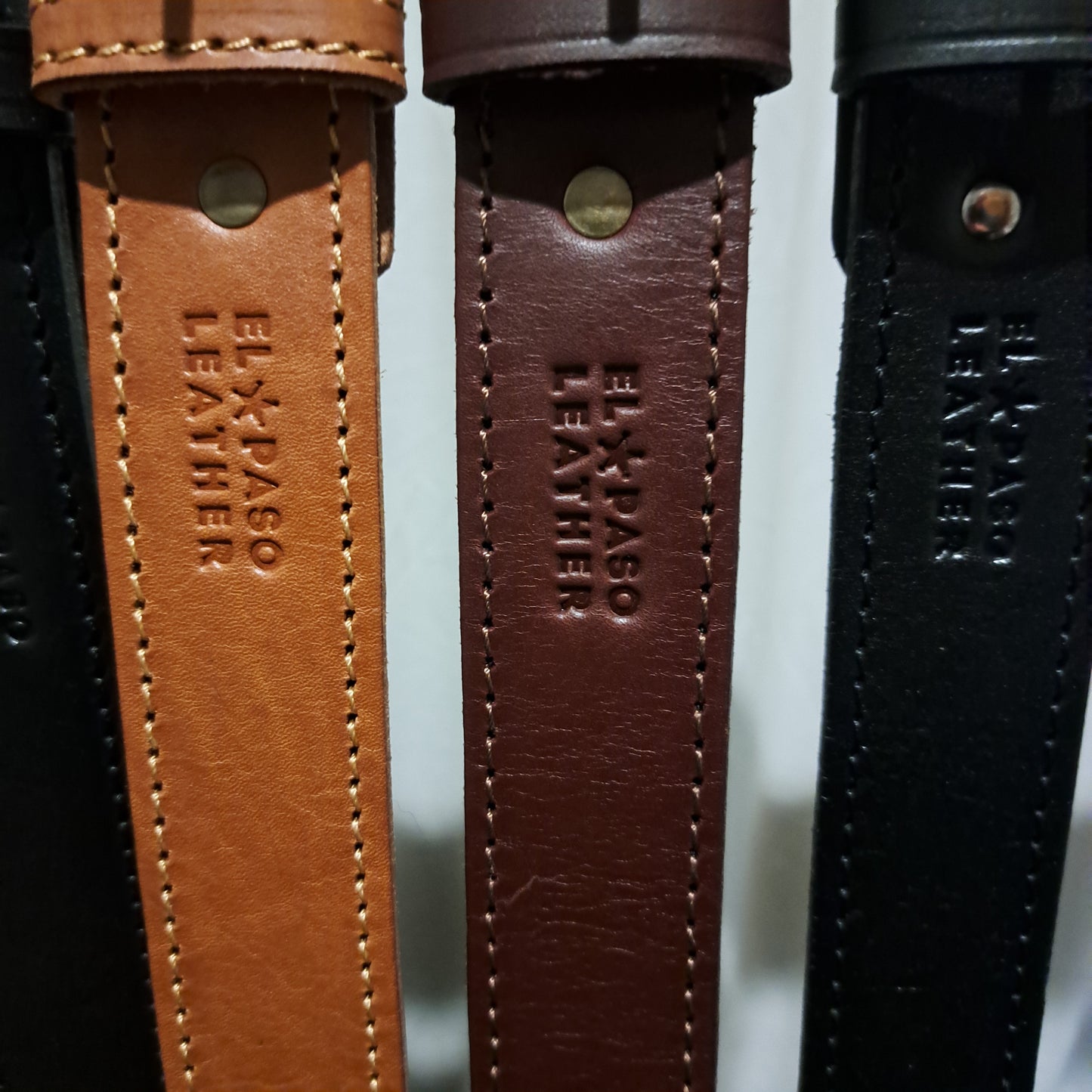 Double Leather Belt Plain