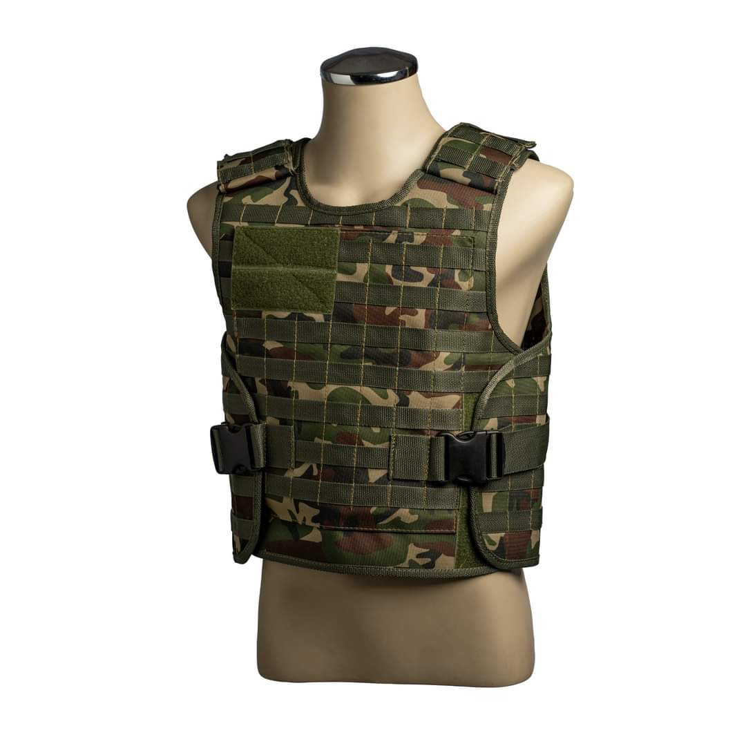 Molle Vest with level 3A Dyneema Full Wrap inserts