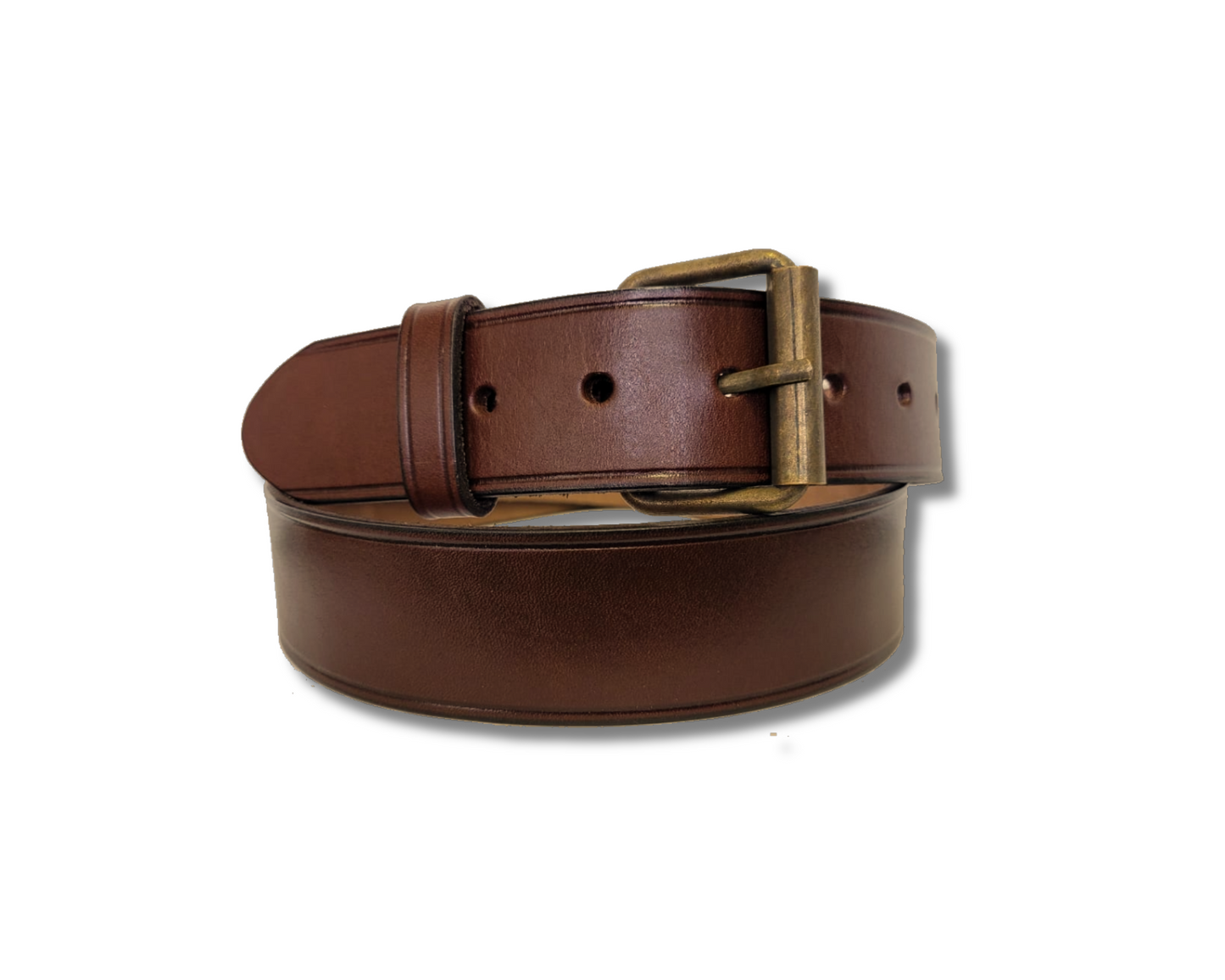 Single Leather 40mm Plain Belts